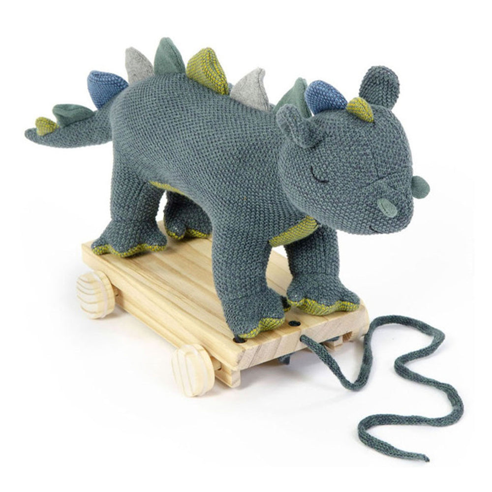 Het Smallstuff trekdier dragon green is een super leuk speeltje voor wanneer je kindje net heeft leren lopen. Samen met dit leuke trekdier gaat jouw kleintje op pad; de wereld ontdekken! VanZus.