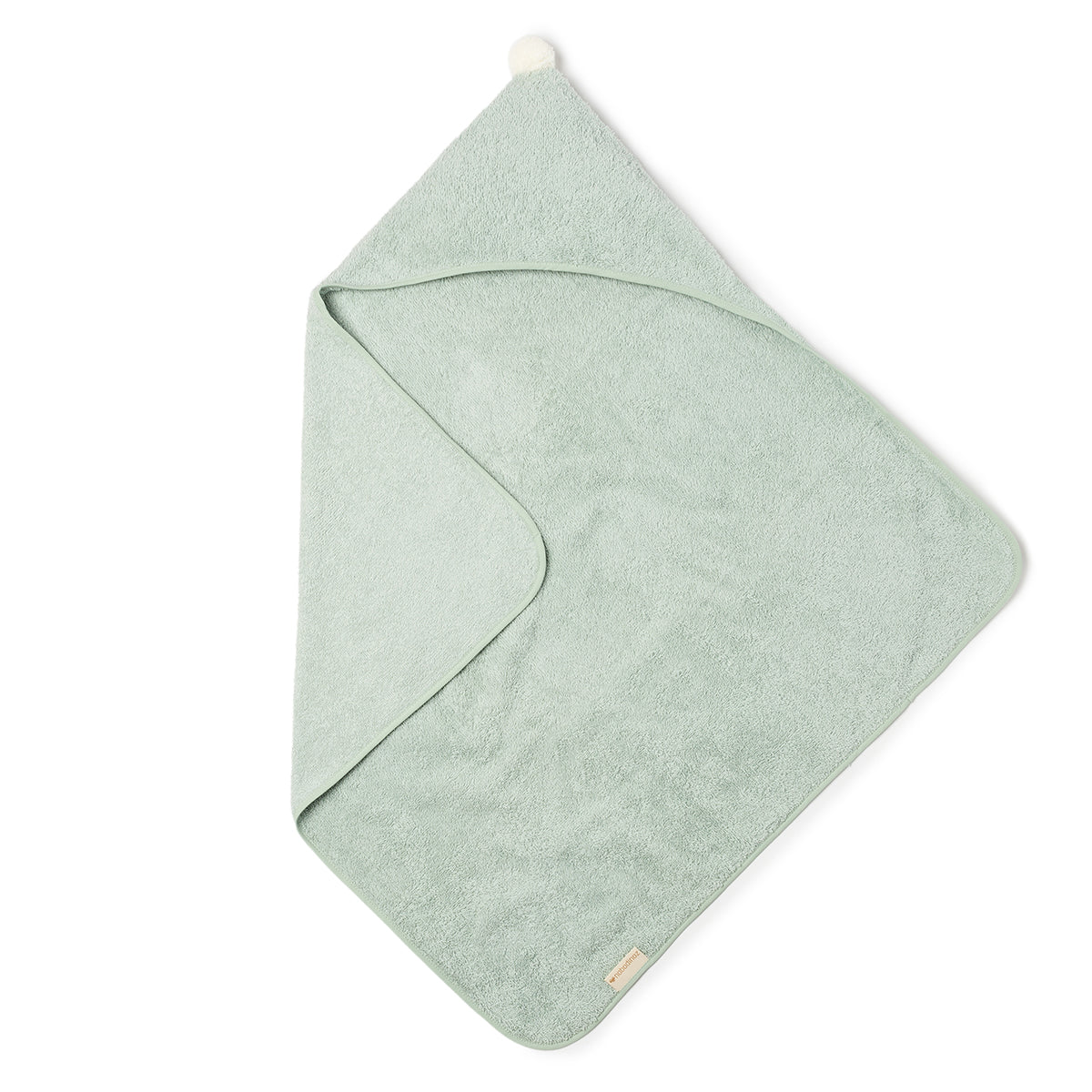 Verwen je baby na het badje, douchen of zwemmen met de Nobodinoz so cute baby badcape green. De zachte groene stof van de badcape voelt lekker aan en zorgt ervoor dat jouw baby snel weer helemaal droog is. VanZus.