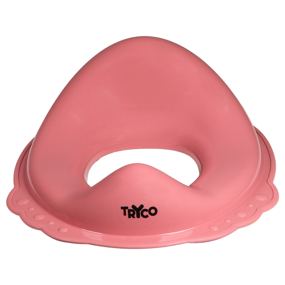 Met de Tryco toiletverkleiner antislip pink leert jouw kindje helemaal zelf naar de wc te gaan. Deze Tryco toiletverkleiner is het ideale hulpmiddel voor kindjes die zindelijk worden. VanZus.