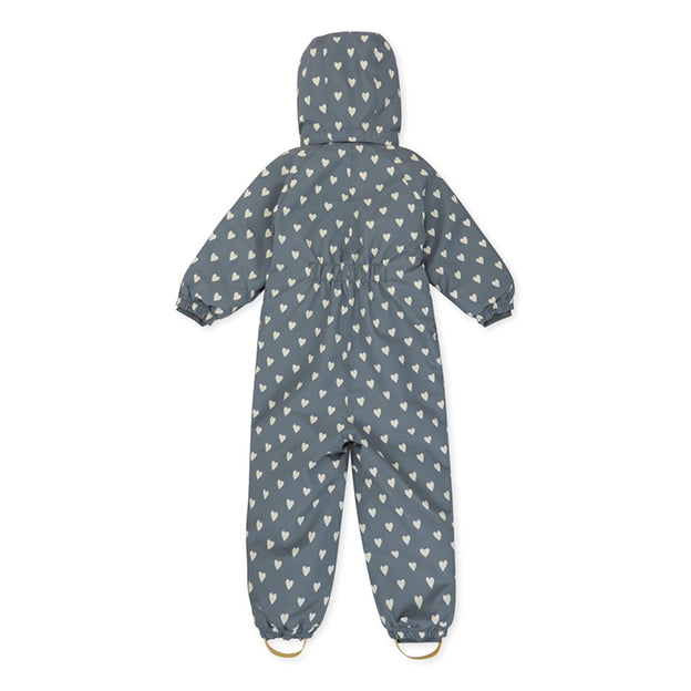 Dit kids skipak Nohr aisuru stormy van Konges Slojd houdt je baby, peuter, kleuter of groter kind de hele winter warm en droog. Het skipak is gemaakt met bretels en is volledig waterdicht. Hippe skikleding voor wintersport of skivakantie. 