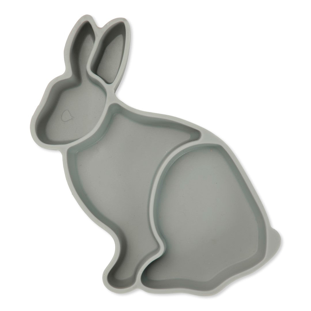 Konges Slojd siliconen bord bunny whale