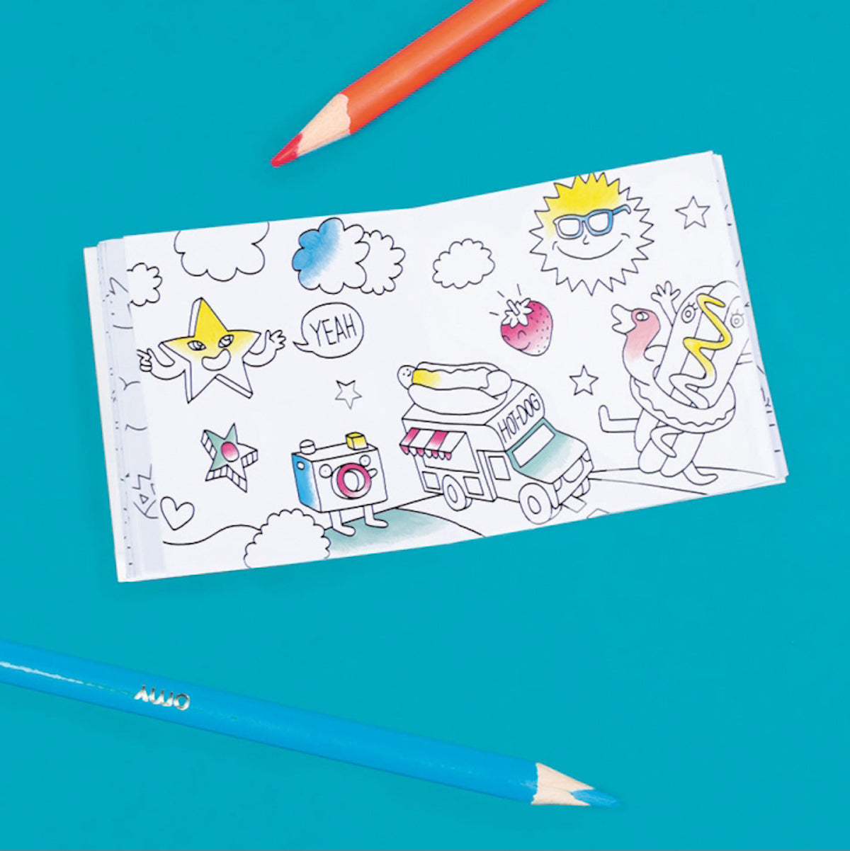 OMY pocket kleurboekje supermini is het kleinste kleurboekje ter wereld! Dit mini formaat kleurboekje is super schattig én super handig, want hij past in elke (broek)zak, dus je kunt hem overal mee naartoe nemen. VanZus