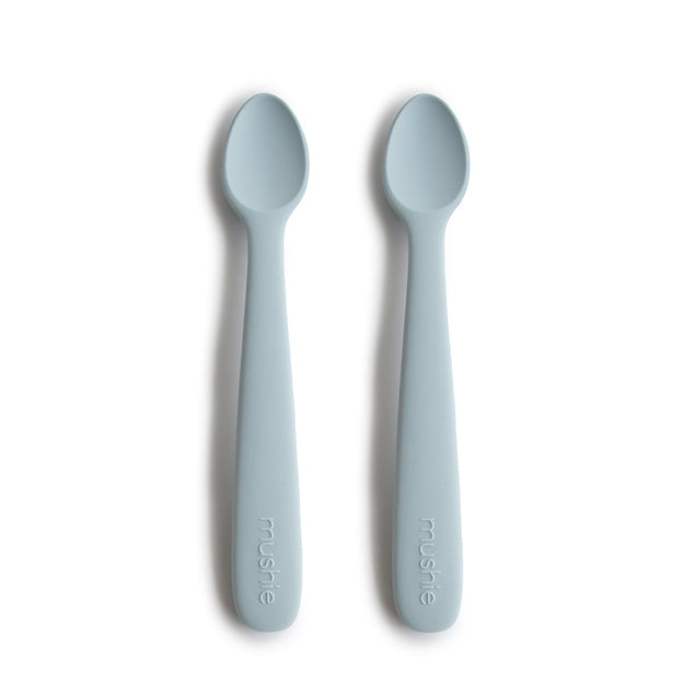 Mushie set of spoons powder blue (2 pieces)